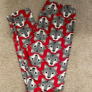 Vintage LuLaRoe Fox leggings